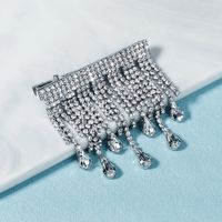 Full Diamond  Wild Tassel Hairpin main image 4