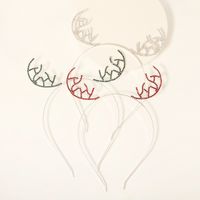 Christmas Antlers Rhinestone Headband main image 3