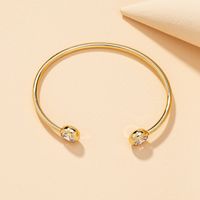 Simple Zircon Bangle main image 5