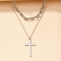 Double Cross Necklace main image 3