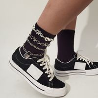 Retro Fashion Multi-layer Bow Anklet main image 1