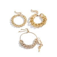 Simple Versatile Diamond Bracelet Three-piece Set main image 6