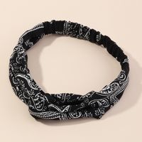 Fashion New  Ethnic Style  Cloth Art Printing Cross Headband sku image 2