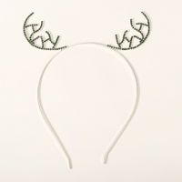 Christmas Antlers Rhinestone Headband sku image 2