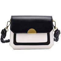 Contrasting Color All-match Messenger Small Square Bag main image 3