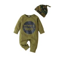 New  Fashion Infant Camouflage One-piece Baby Outing One-piece Clothes Hot-selling sku image 9