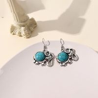 New Fashion  Exaggerated Elephant Earrings main image 3