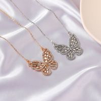 Butterfly Alloy Plating Women's Necklace main image 3