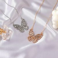 Butterfly Alloy Plating Women's Necklace main image 4