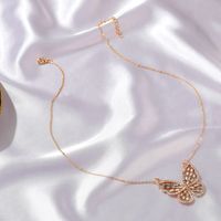 Butterfly Alloy Plating Women's Necklace main image 5