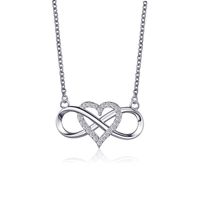Knotted Heart Shaped Necklace main image 6