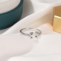 Korean Geometric Cute Creative Simple Opening Adjustable Ring main image 6