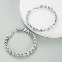 New  Exaggerated Big Circle Earrings main image 5