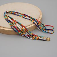 Anti-skid Glasses Chain Colorful Beaded Necklace main image 5