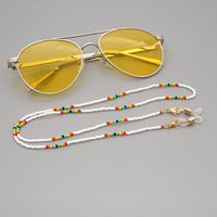 Anti-skid Glasses Chain Colorful Beaded Necklace main image 4