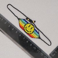 Einfaches Regenbogen-smiley-paar-armband Im Böhmischen Stil main image 5