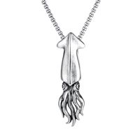 Fashion Wild Octopus Pendant Titanium Steel Men's Necklace sku image 1