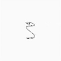 Simple Retro Snake-shaped Opening Ring main image 6