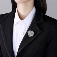 Korean Fashion Micro-inlaid Zircon Brooch main image 3