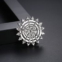 Korean Fashion Micro-inlaid Zircon Brooch main image 5