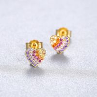 S925 Sterling Silver Love Fashion  Earrings main image 5