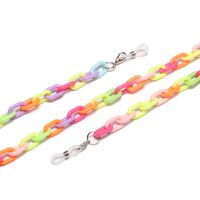 Resin Acrylic Plastic Mixed Color Glasses Chain main image 3