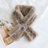 Lace Korean Furry Scarf sku image 1