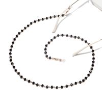 Fashion Simple Black Crystal Glasses Chain sku image 1