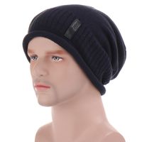 Knitted Men's Woolen Hat main image 3