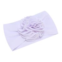 Simple Pure Color Ball Flower Children's Hair Band sku image 2