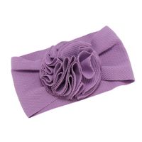 Simple Pure Color Ball Flower Children's Hair Band sku image 7