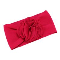 Simple Pure Color Ball Flower Children's Hair Band sku image 14