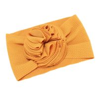 Simple Pure Color Ball Flower Children's Hair Band sku image 16