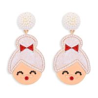 Christmas Grandmother Diamond Earrings main image 2