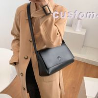 New Trendy Fashion  All-match Texture Single Shoulder Messenger Bag main image 4