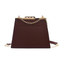 Retro Small Square Bag Simple Trendy Clip Package Shoulder Diagonal Bag main image 3