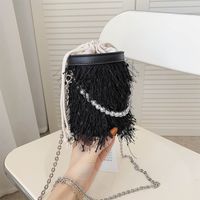 Gesäumte Neue Trendige Mode Perlenkette Umhängetasche Mit Fransen sku image 1