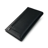 Korean  New Pu Leather Lychee Pattern Casual Men's Long Wallet main image 4