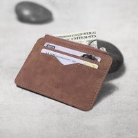 New Frosted Leather Short Korean  Wallet main image 1