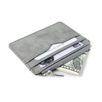 New Frosted Leather Short Korean  Wallet main image 6