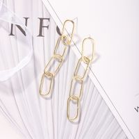 Simple Retro Exaggerated   Popular Personality Exaggerated Alloy Earrings main image 3