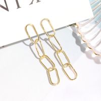 Simple Retro Exaggerated   Popular Personality Exaggerated Alloy Earrings main image 4