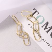 Simple Retro Exaggerated   Popular Personality Exaggerated Alloy Earrings main image 6
