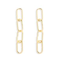 Simple Retro Exaggerated   Popular Personality Exaggerated Alloy Earrings sku image 1