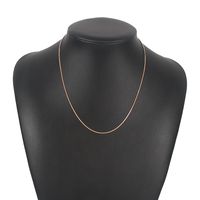 Hot-selling  Simple Snake Bone Chain Necklace sku image 1
