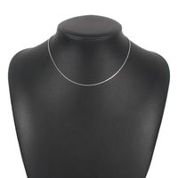 Hot-selling  Simple Snake Bone Chain Necklace sku image 4