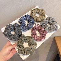 بسيطة الأزياء الكورية الشعر Scrunchies بالجملة main image 4