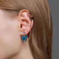 Single Color Butterfly Earrings main image 1