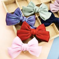 Korea New  Bow  Simple Hair Clip main image 1