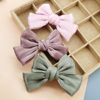 Korea New  Bow  Simple Hair Clip main image 5